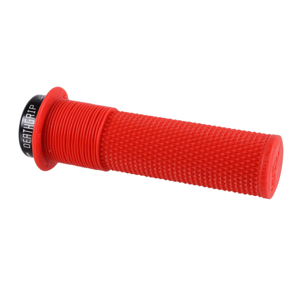 DMR Brendog Flanged DeathGrip Pair, thick - red