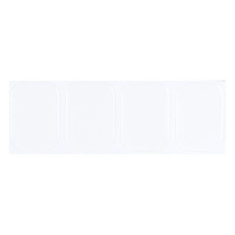 Bike Armor Tough Dome Frame Shield Frame Protectors, Clear 4 Pack