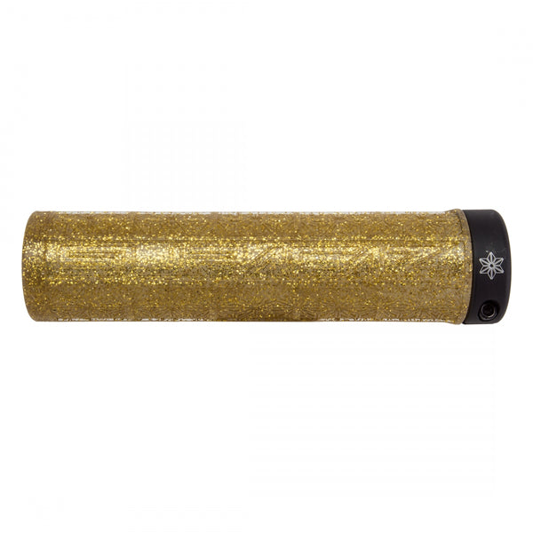 SUPACAZ Grizips Lock-On Grips Gold Bling/Black