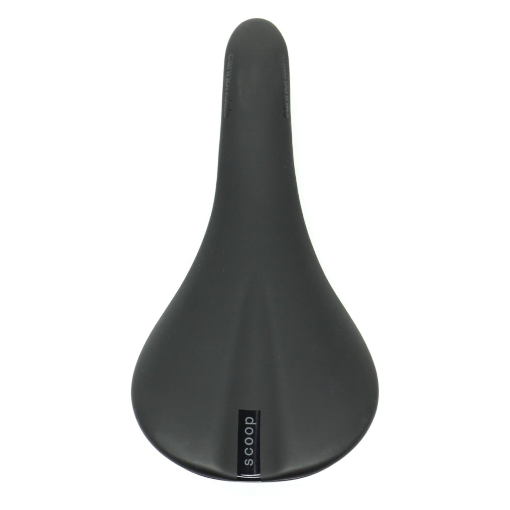 Cannondale Scoop Shallow Saddle Steel Rails Black 142mm