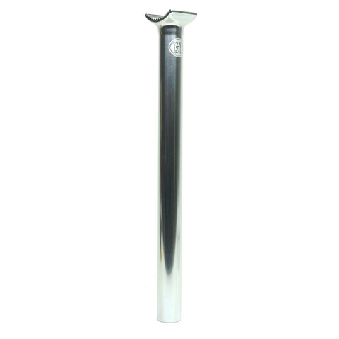 GT Bicycles Pivotal BMX Seatpost Polished Silver 25.4mm x 320mm