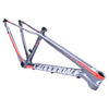 Cannondale F-Si Carbon Mountain Bike Frame Only Grey/Race Red Extra Small NOS