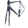 NOS Cannondale 2015 Synapse Carbon Disc Frame/Fork 54cm Matte Black w/ White