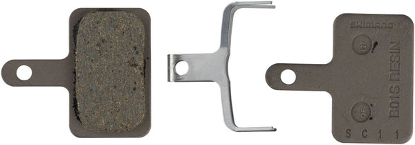 Shimano B01S Resin Disc Brake Pad and Spring, 4th version of B01S pad, fits many