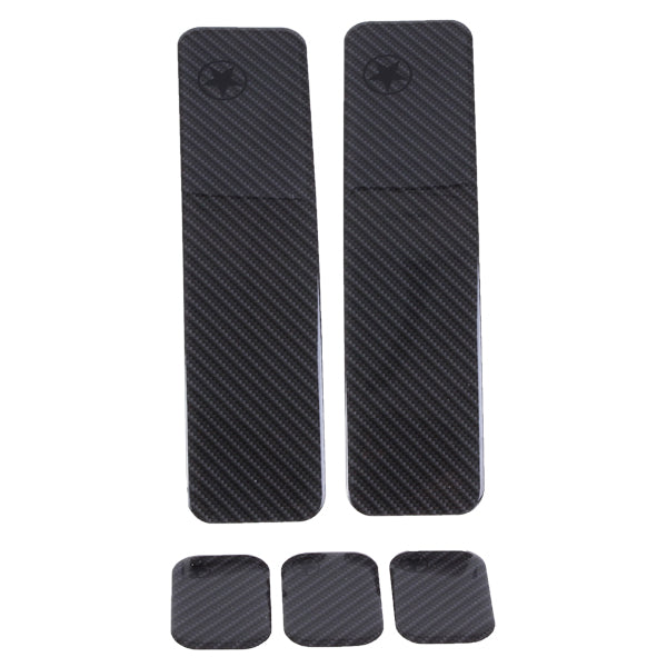 Bike Armor Tough Dome D-tube Frame Protector, Monster - Carbon