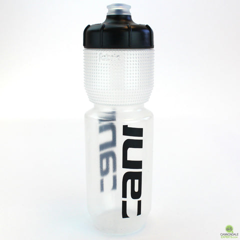 Cannondale Logo Cycling Water Bottle Clear/Black 750ml CP5308U0175