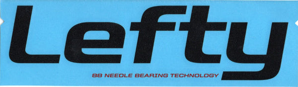 Cannondale Lefty Large Decal/Sticker Black, red