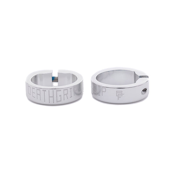 DMR Brendog DeathGrip Clamps, Silver