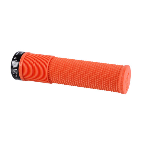 DMR Brendog Flangeless DeathGrip Pair, Thick - Tango Orange
