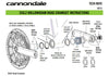 Cannondale SiSL2 SpideRing Crankset - 170mm Standard