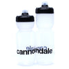 Cannondale Gripper Water Bottle Logo Clear w/ Black 750ml/25oz CP5102U1075