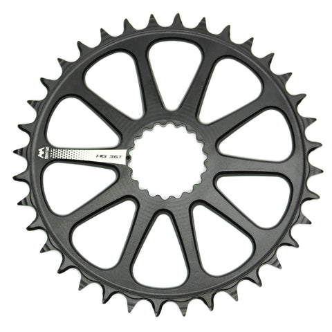 Cannondale SpideRing Ai Offset 36t Shim 12 speed 55CL Chainring - CP2551U1036