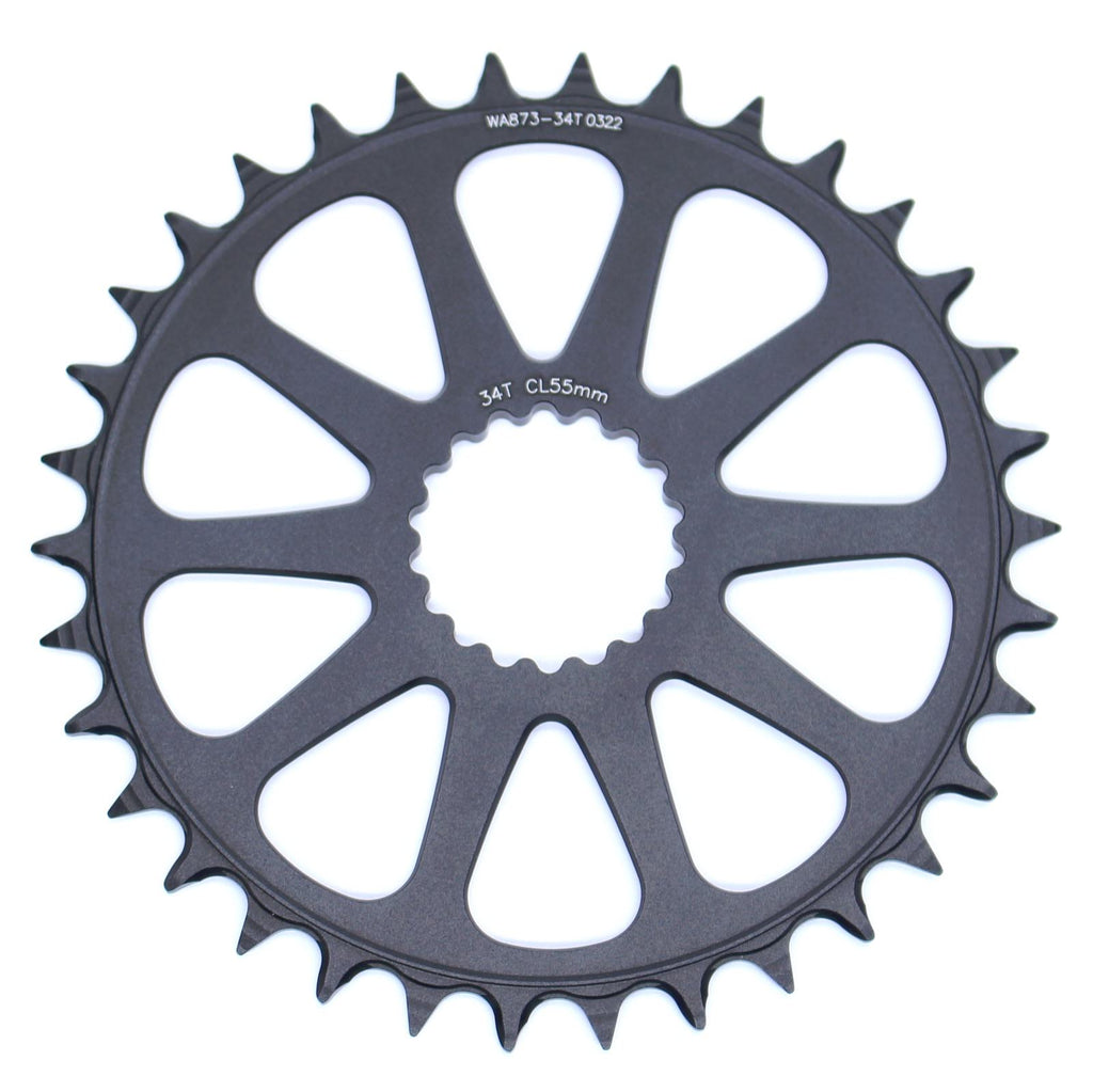 Cannondale SpideRing Ai Offset 34t Shim 12 speed 55CL Chainring -  CP2551U1034