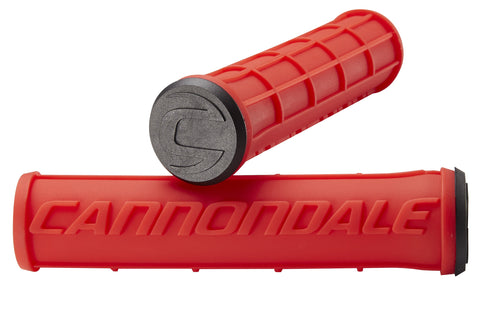 Cannondale Waffle Silicone Grips Red CU4192OS06