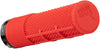 DMR Brendog Flangeless DeathGrip Pair, thick - red