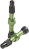 Stan's Alloy Tubeless Presta Valves Stem, 35mm Universal, Pair - Green