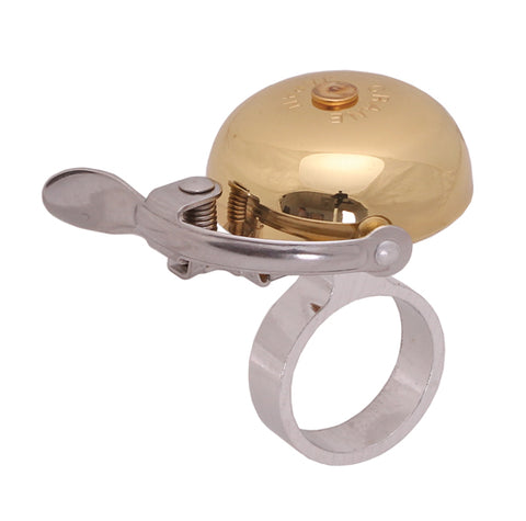 Crane Bell Co Suzu Mini Headset Bell, Brass - Gold