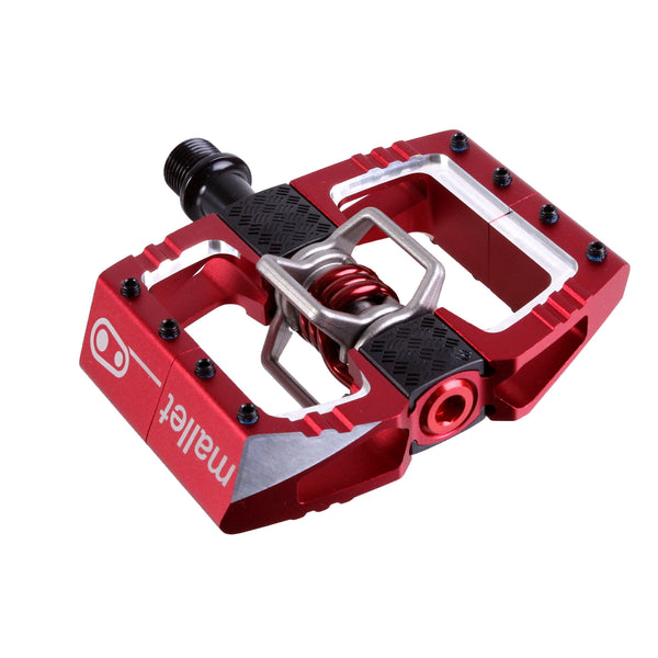 Crank Brothers Mallet DH pedals, red