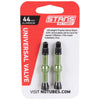 Stan's Alloy Tubeless Presta Valves Stem, 44mm Universal, Pair - Green