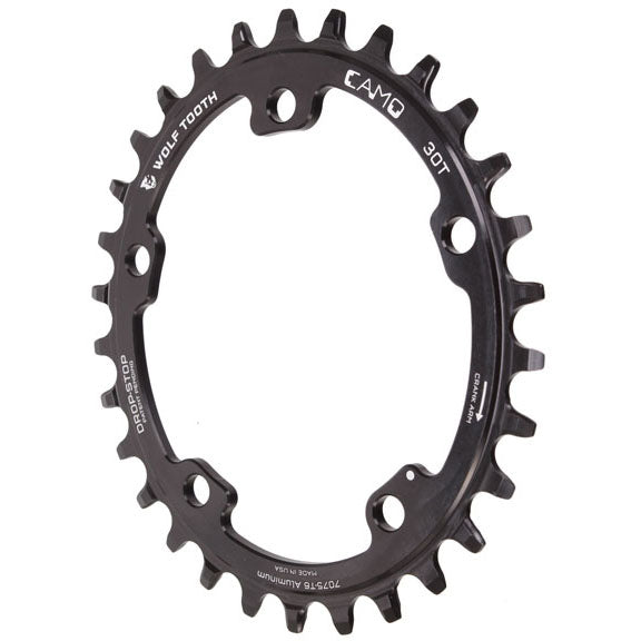 Wolf Tooth Components CAMO Al PowerTrac 30T Chainring