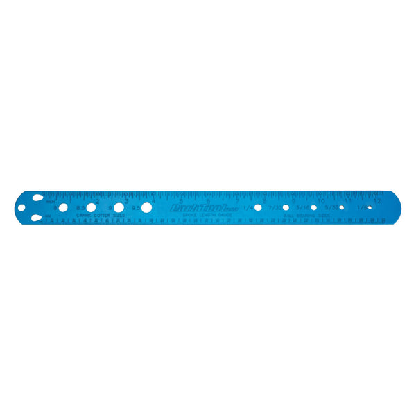 Park Tool SBC-1 Spoke ruler Cotter and Ball Bearing Gauge