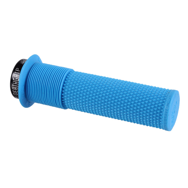 DMR Brendog Flanged DeathGrip Pair, thick - blue