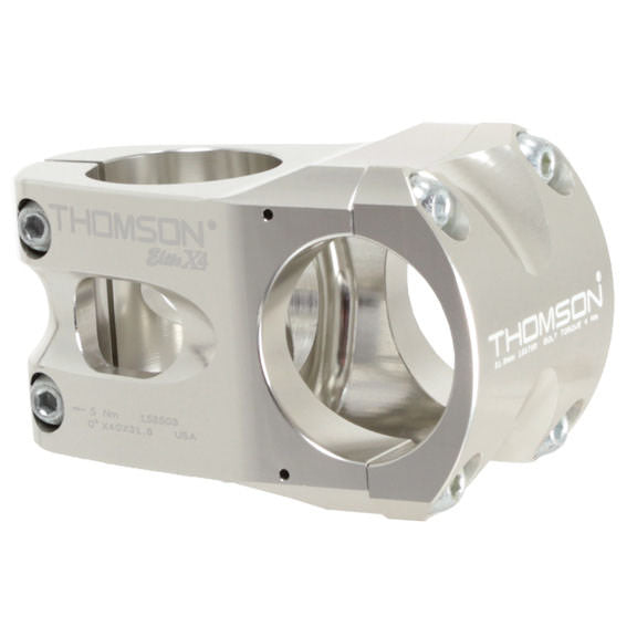 Thomson X4 Mtn stem, (31.8) 0d x 40mm - silver