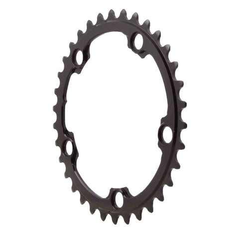 absoluteBLACK Round chainring, 5x110BCD 34T - black