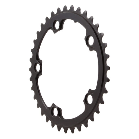 absoluteBLACK Round chainring, 5x110BCD 36T - black