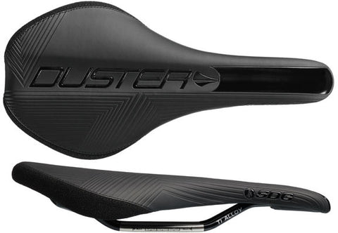 SDG Duster P Mtn saddle, Ti-Alloy rails - blk/blk