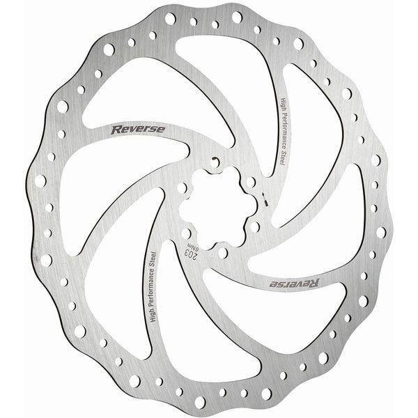 Reverse Steel Disc Rotor, 203mm - Silver