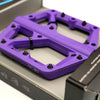 Crank Brothers Stamp 1 Small Platform Pedals, Purple