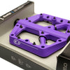 Crank Brothers Stamp 1 Small Platform Pedals, Purple