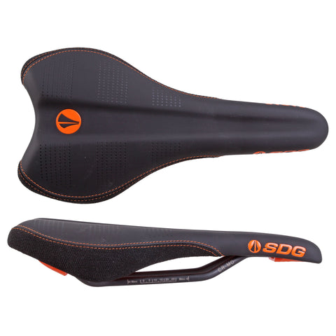 SDG Radar Mtn Saddle, CrMo Rails - Orange/Black