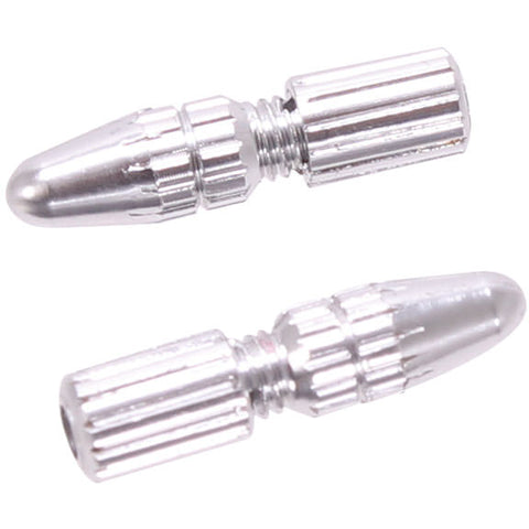 Yokozuna Crimp-Free Locking Cable Tip, Shift - Silver Pair