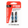 Stan's Alloy Tubeless Presta Valves Stem, 35mm Universal, Pair - Blue