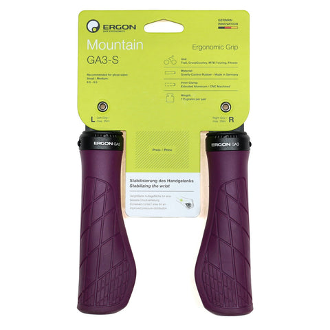 Ergon GA3 Grips, Small - Purple Reign