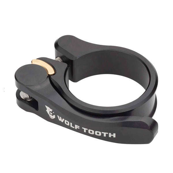 Wolf Tooth Components Quick Release Seatpost Clamp, 31.8mm - Black