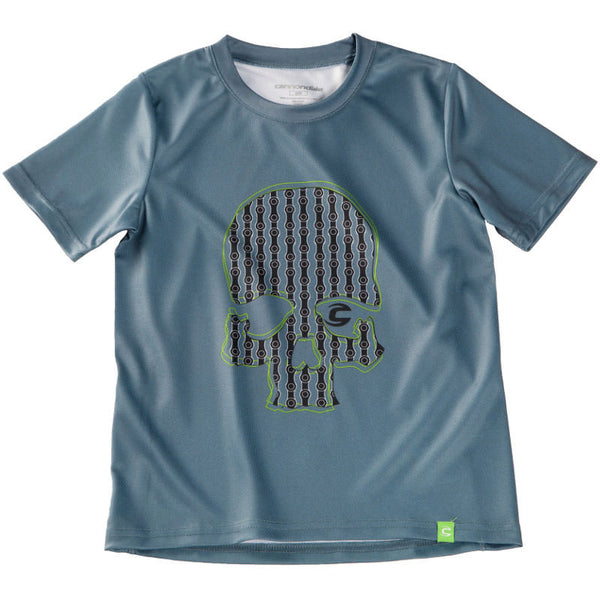 Cannondale 2014 Boys Tech Tee Gray Anatomy - 2K105/GAT Medium