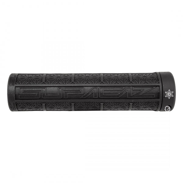 SUPACAZ Grizips Lock-On Grips Black/Black