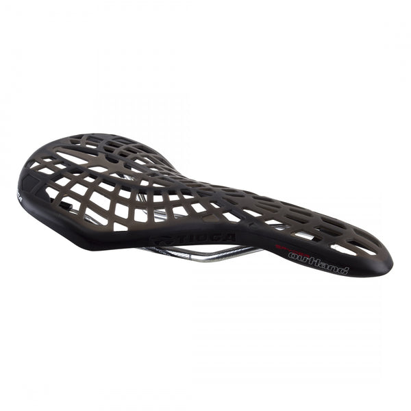 Tioga Spyder Outland saddle, CrMo rail - black