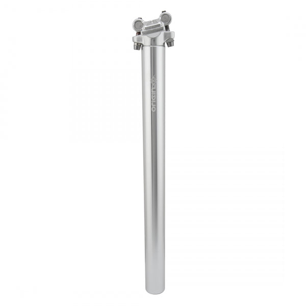 ORIGIN8 Pro-Fit Seatpost 25.4mm Diam 400mm Length 0mm Offset Silver AL6061-T6