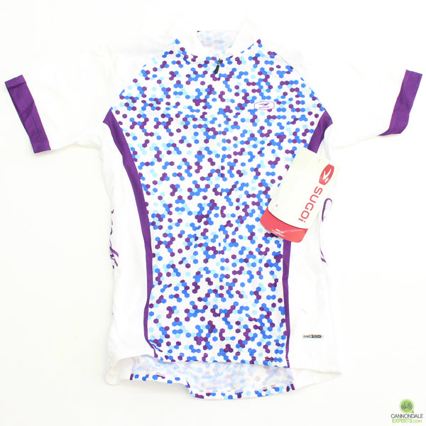 Sugoi Women's Dot Jersey Purple Small