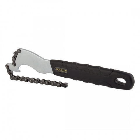 SUNLITE Sprocket Remover/Lockring Spanner Chain Whip/Pedal Wrench