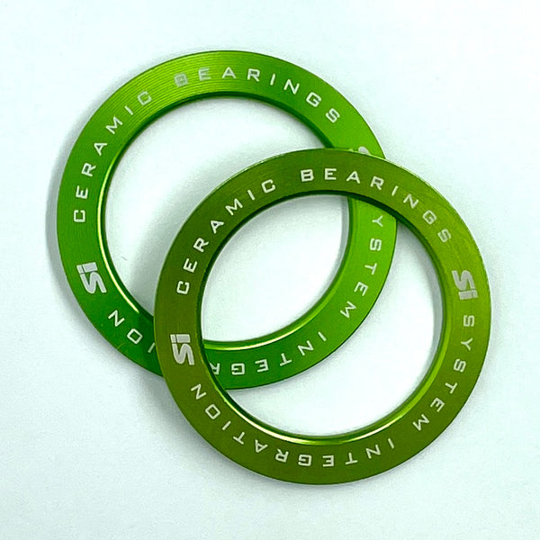 Cannondale BB30 Bearing Shield Set - Green - KP023/GRN