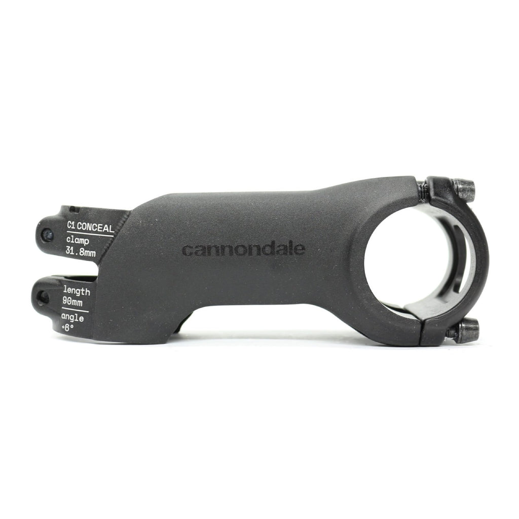 Cannondale C1 Conceal Stem 90mm x 6 Degree Stem Black CP2203U1090