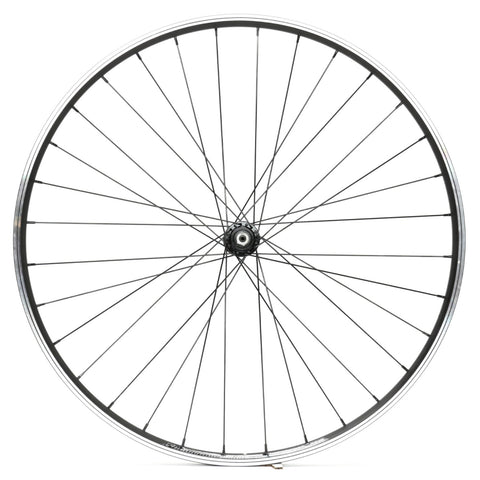 Cannondale C4 700c Rim Brake 100mm QR Aluminum Front Wheel 32h Black/Silver K870