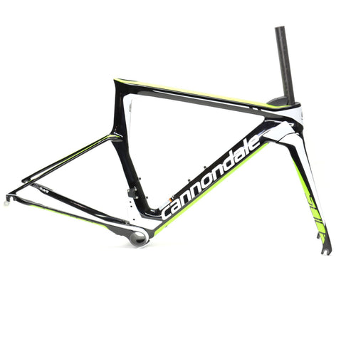 Cannondale 2016 Slice Carbon Multisport Frame and Fork 48cm Black/Green/White C1