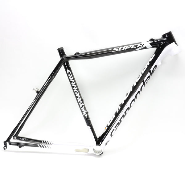Cannondale 2012 SuperX Carbon Frame Only 48cm Black/White 2WXC4FR48/WHT