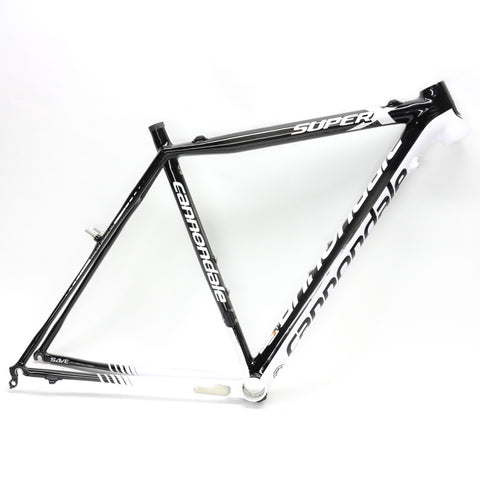 Cannondale 2012 SuperX Carbon Frame Only 48cm Black/White 2WXC4FR48/WHT